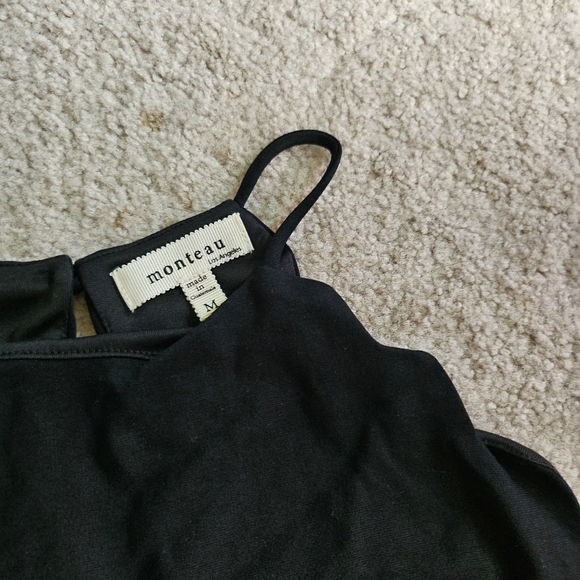 MONTEAU Scallop Skater Dress - Picture 2 of 3